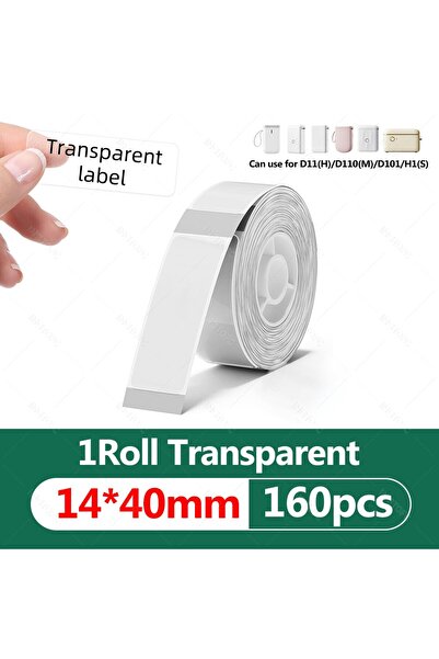 Choice7 1Roll 14x40mm Niimbot D11 D110 D11H D110M D101 Label Printer Sticker ...
