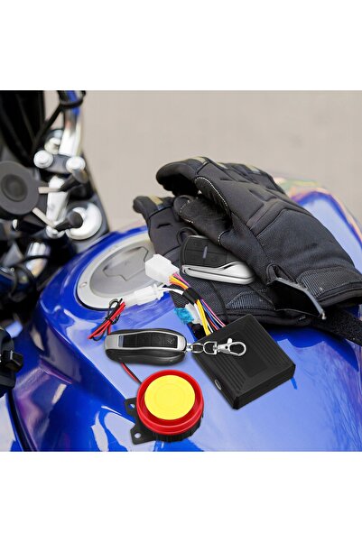 NO BRAND Alarmă de securitate universală pentru motocicletă 12V cu telecomand...