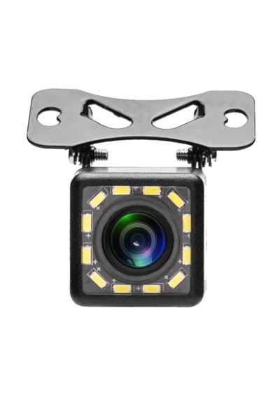 NO BRAND Cameră de marșarier 12 LED-uri + monitor 5 inch 10m