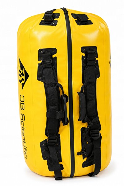 NO BRAND Sac de transport impermeabil 100L Galben Sac uscat pentru expediții PVC