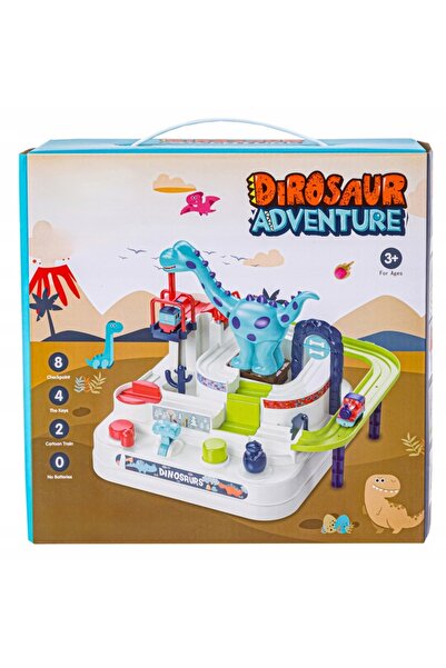 NO BRAND Set cadou interactiv și creativ cu pistă de roller coaster cu obstac...