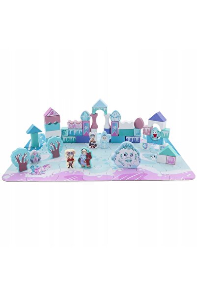 NO BRAND Trefl O!Bricks Castelul de Gheață 61506