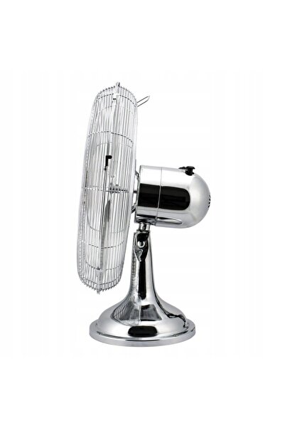 NO BRAND Ventilator de birou 50W 46cm Argintiu