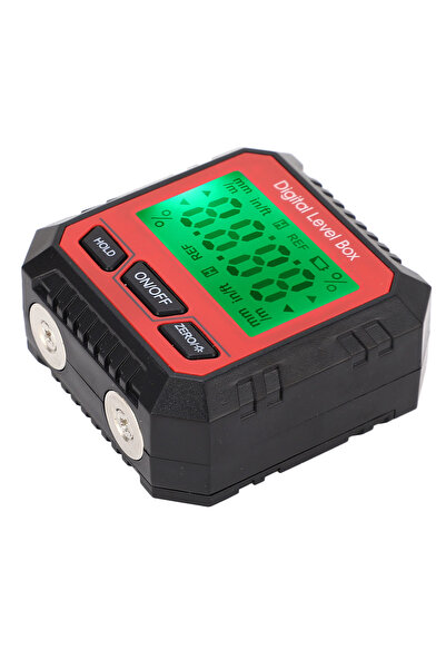 NO BRAND Goniometru digital LCD cu magnet, nivelă electronică 53x27 mm