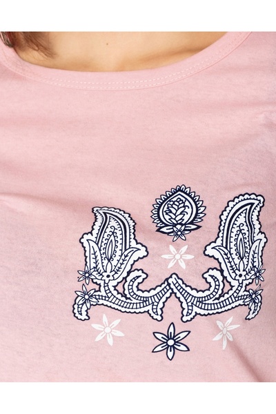 NO BRAND Pijamale subțiri de damă din bumbac, set de dormit, tricou + pantalo...