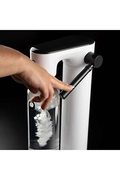 Aquafloow Saturator pentru apă carbogazoasă, 2 sticle de apă, sirop Sodastream