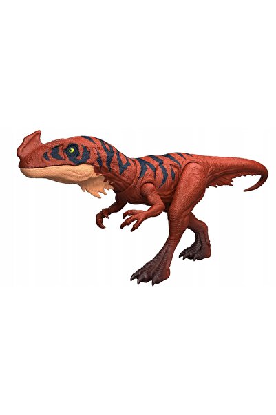 mattel Jurassic World Wild Roar – Figurină Afrovenator care răcnește și lumin...