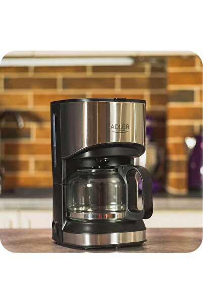 adler Cafetieră cu picurare de 0.7L, aparat de cafea prin picurare, cafetieră...
