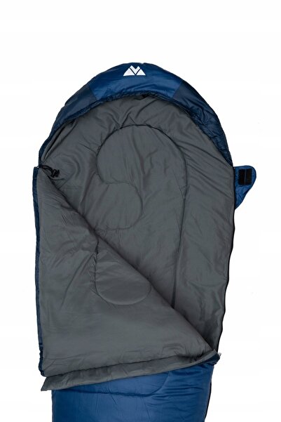 NO BRAND Sac de dormit pentru drumeții Traveller 220x80x55 cm, stânga