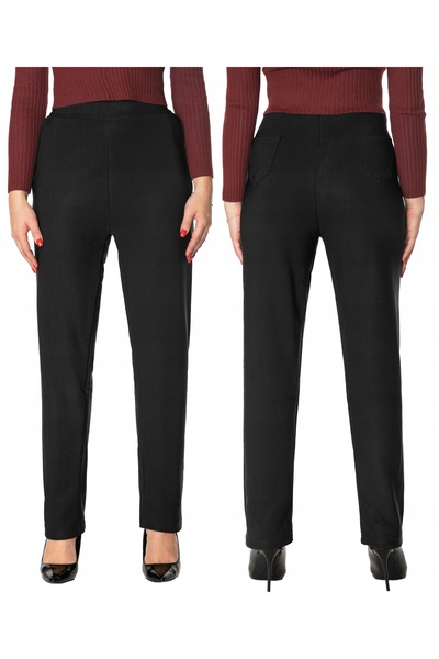 NO BRAND Pantaloni de damă largi, călduroși, groși, eleganți, căptușiți cu fl...