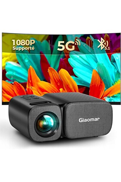 NO BRAND Proiector LED Multimedia Mini de Acasă Giaomar C11 5G WiFi Bluetooth