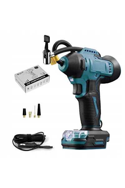 NO BRAND Compresor de aer fără fir pentru anvelope, kit 12V