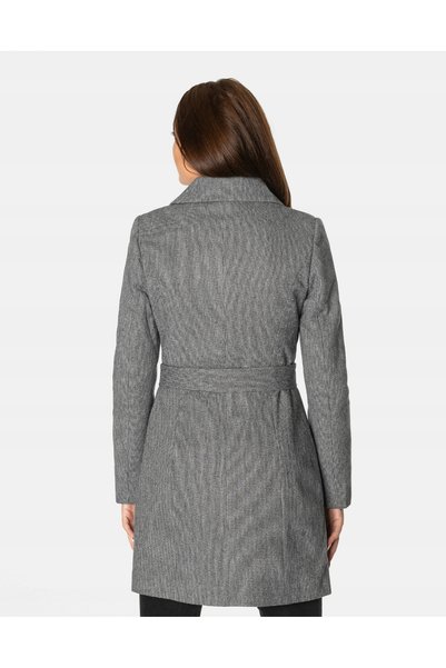 NO BRAND Palton elegant de damă, tip trench, midi, cu talie, primăvară-toamnă...