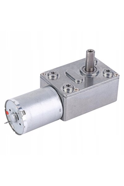NO BRAND Motoreductor micro cu angrenaj melcat 12V 20 RPM
