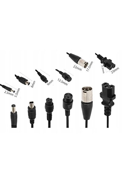 NO BRAND Încărcător Lextool 90 W 42 V Negru