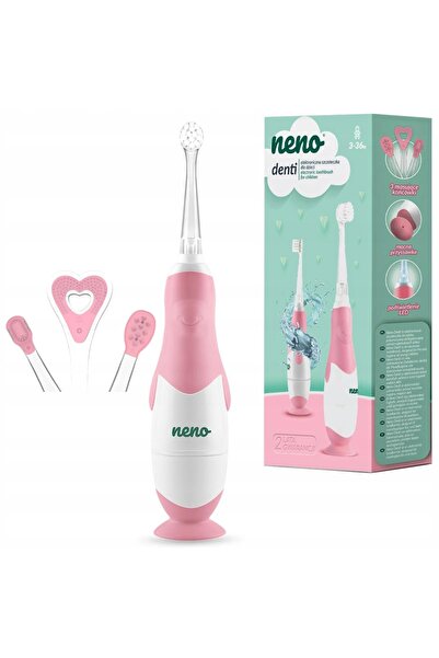 NO BRAND Periuță de dinți electrică Neno Denti Roz-Alb