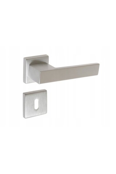 NO BRAND Total Qr Square Key Handle Crom Mat
