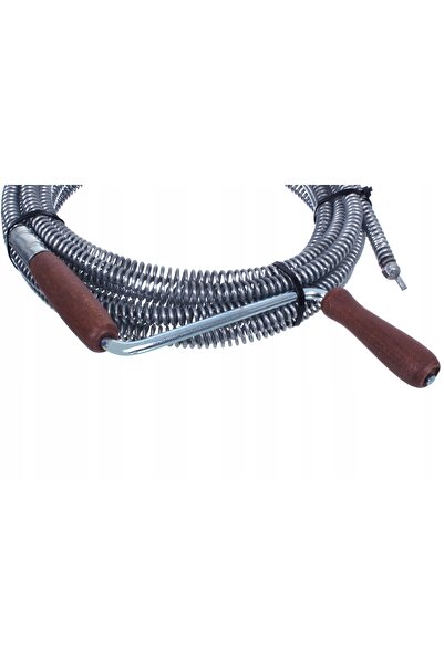 NO BRAND Spirală de canalizare Ø18mm x 25m, șarpe flexibil pentru țevi, zinca...