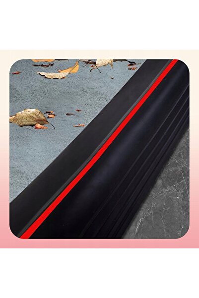 NO BRAND 12,5mm X 88mm X 300cm Bandă de etanșare pentru pragul ușii de garaj,...