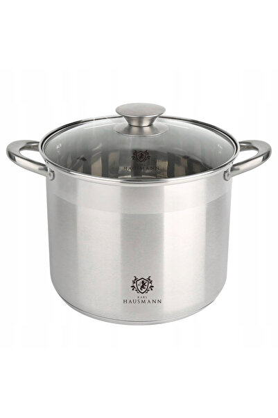 NO BRAND Oală din oțel inoxidabil de înaltă rezistență 22,5L 34cm mare cu cap...