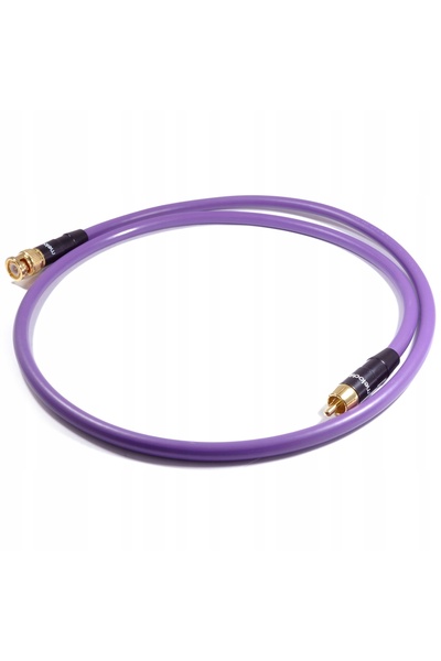 NO BRAND Cablu RCA - BNC Coaxial OFC Melodika Mdbnr20 Purple Rain 2m