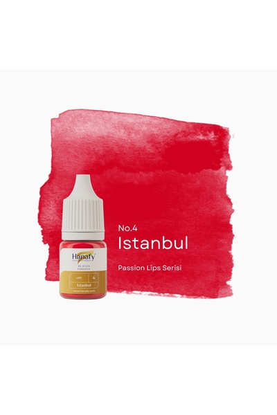 HANAFY Passion Lips İstanbul No4 Kalıcı Makyaj Dudak Pigmenti - 5ml