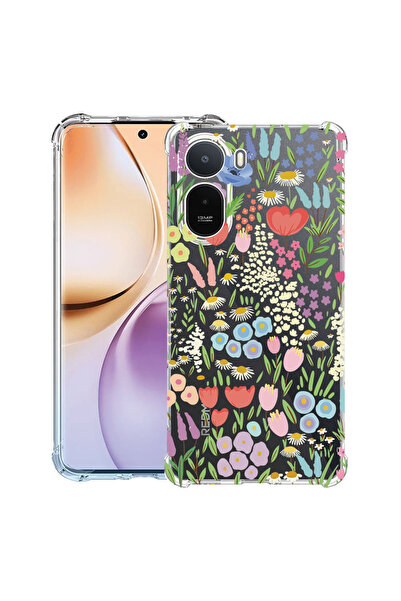 bestcase Έξυπνος ®   Θήκη Αντικραδασμική Husa για Xiaomi Redmi A7 Pro, Φλοράλ...