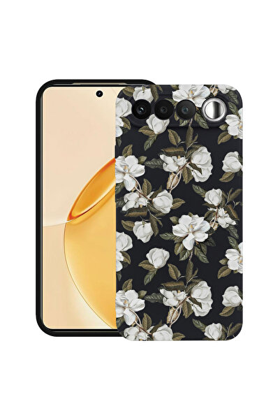 bestcase ®   Husă TPU Ultra Subțire pentru Realme 16, Florală - Flori de Magn...