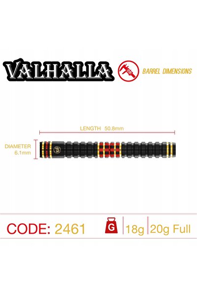 NO BRAND Fluturași de săgeți Winmau Valhalla 85/95% lână 20g