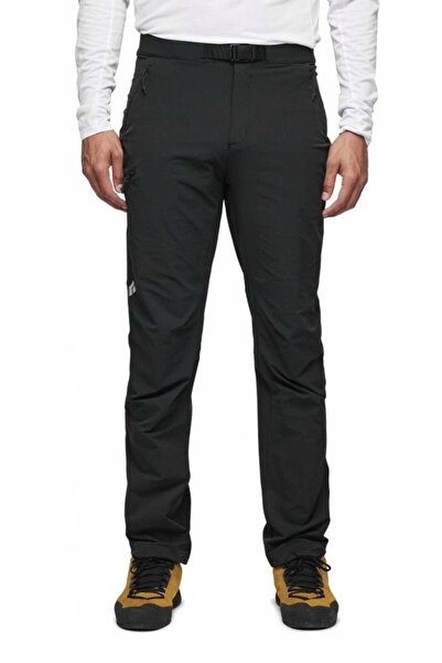 NO BRAND Pantaloni de trekking pentru bărbați Black Diamond Alpine Black 32_m