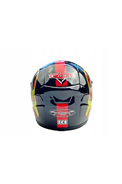 NO BRAND Cască pentru copii Trotinetă Motocicletă ATV Mașini negre 48-49cm