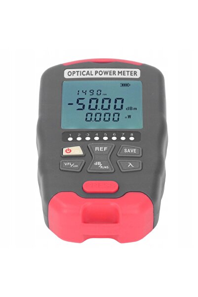 NO BRAND Contor de putere optică, Tester LAN RJ45, Sursă de lumină LED 3 în 1