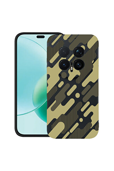 bestcase ®   Husă TPU Ultra Subțire pentru Honor Magic8 Pro, Camuflaj Verde, ...
