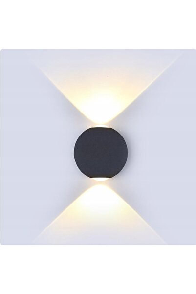NO BRAND Aplică de perete V-Tac Negru cu Sursă LED Integrată 6 W