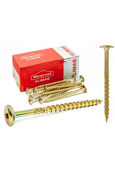 Wkret-Met 25x Șuruburi Ciesielkie 10x240 pentru lemn, TORX, cu șaibe, OC 8S