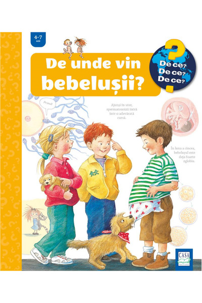 Editura Casa De unde vin bebelușii? Doris Rubel