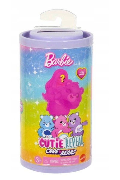 Barbie LALKA CHELSEA CUTIE REVEAL SURPRISE seria 1 Care Bears