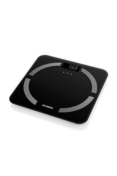 NO BRAND Cântar electronic de baie din sticlă, până la 150 kg, cu măsurare an...