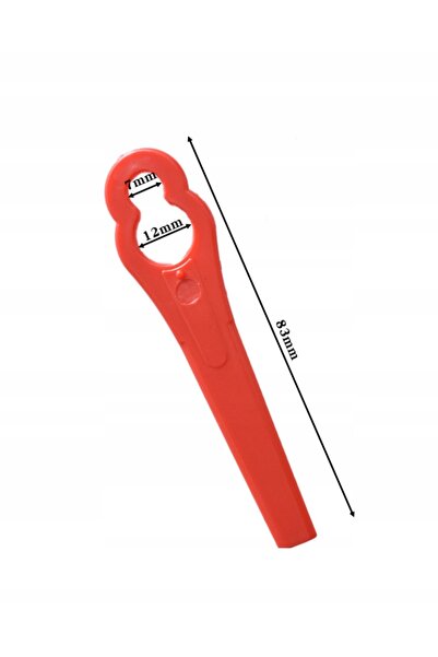 NO BRAND Lame de tăiere din plastic pentru trimmer, set de 100 bucăți, pentru...