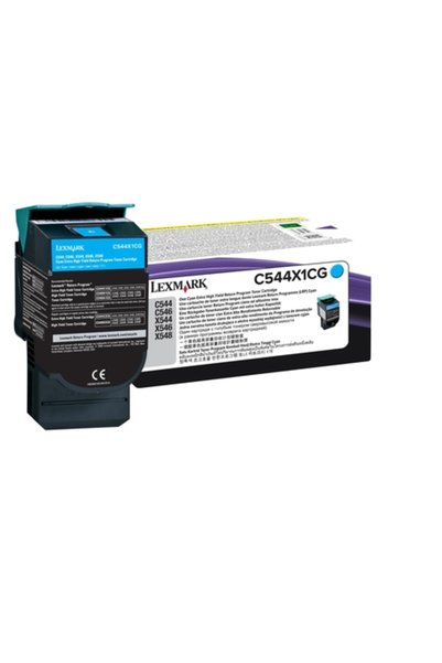 NO BRAND Toner Lexmark C54x/X54 C544X1CG cyan albastru c544 (cyan)