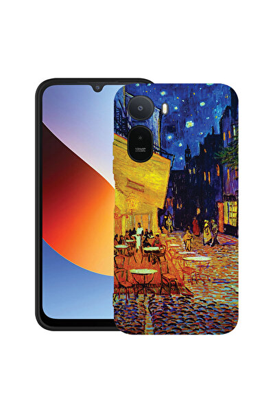 bestcase ®   Husă TPU Ultra Subțire pentru Xiaomi Redmi A7 Pro, Van Gogh Café...