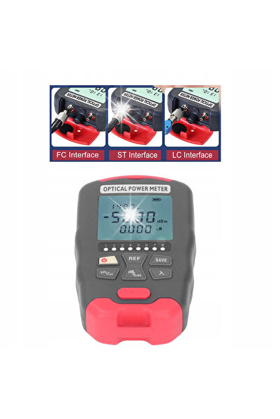 NO BRAND Mini Tester de putere cu fibră optică universal 3 în 1