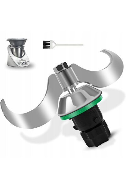 NO BRAND Lamă de amestecare pentru Thermomix Tm6 Tm5, Lamă din oțel pentru Th...