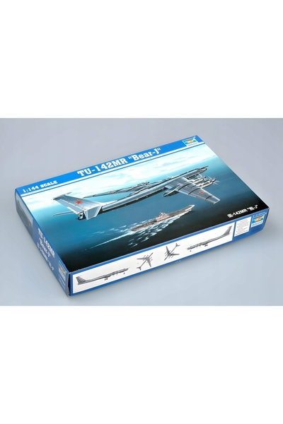NO BRAND Tupolev tu-142mr bear-j model de asamblare 1:144 Trumpeter 03905