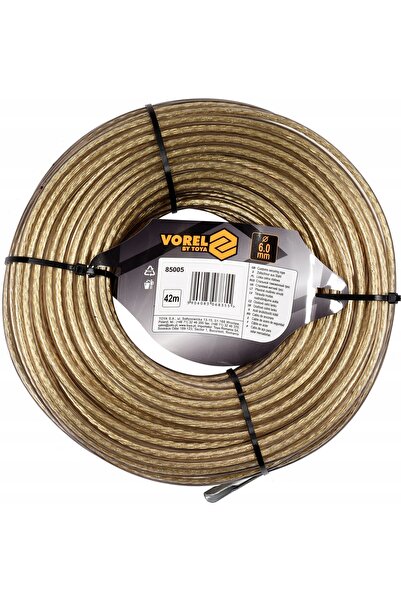 Vorel CABLUL DIN OȚEL INOXIDABIL 6MM 42M 85005