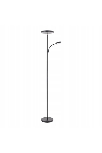 NO BRAND Inspire Osana Lampă de podea LED, Negru, cu lumină de citit
