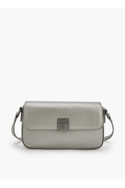 Flora Bella by Shoexpress Solid Crossbody Bag with Magnetic Clasp Closure
