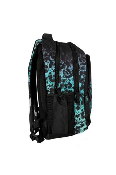 NO BRAND Rucsac școlar cu multiple compartimente Starpak Negru 26 L