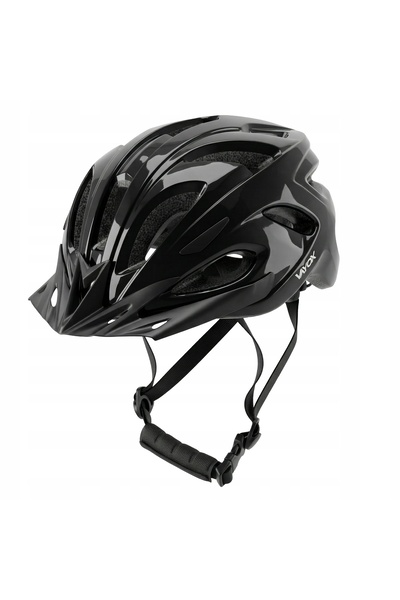 NO BRAND CĂȘTĂ DE BICICLETĂ MTB REGLABILĂ CU LUMINĂ LED ȘI VIZOR 55-58 NEGRU ...