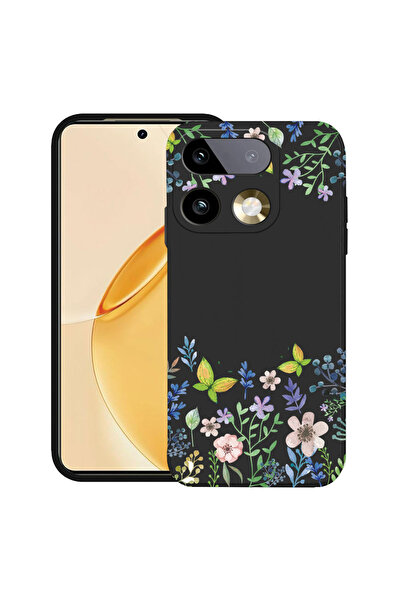 bestcase ®   Θήκη TPU Υπέρλεπτη Husa για Realme 16 Pro Plus, Πεταλούδες Λουλο...
